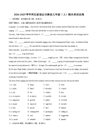 2024-2025学年河北省保定市唐县九年级（上）期末英语试卷-自定义类型