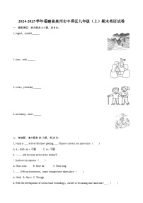 2024-2025学年福建省泉州市丰泽区九年级（上）期末英语试卷-自定义类型