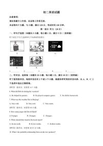 2024-2025学年辽宁省大连市普兰店区八年级上学期1月期末英语试题（有答案）