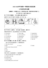 海南省屯昌县2025_2026学年九年级上学期英语期末试题（文字版，含答案）