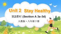 人教版（2024）八年级下册（2024）Unit 2 Stay HealthySection A背景图ppt课件