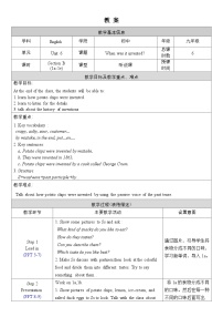 九年级全册Unit 6 When was it invented? Section B教学设计