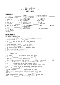 初中英语Section B课时训练