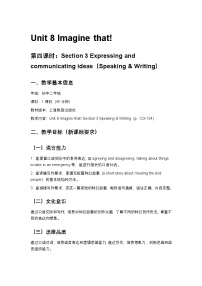初中英语沪教牛津版（2024）八年级下册（2024）Cross-curricular connection优秀第4课时教学设计