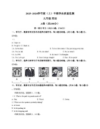 四川省成都市七中育才中学2025_2026学年九年级上学期期中英语试卷（文字版，含答案）