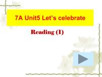 初中Unit 5 Let’s celebrate多媒体教学课件ppt