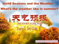 仁爱科普版七年级下册Topic 1 How is the weather in winter?教课内容课件ppt