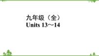 人教版2021年英语中考一轮复习  九年级 Units 13～14教材梳理