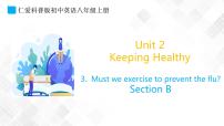 仁爱科普版八年级上册Topic 3 Must we exercise to prevent the flu?示范课课件ppt