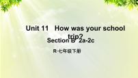 初中英语人教新目标 (Go for it) 版七年级下册Unit 11 How was your school trip?Section B教学课件ppt