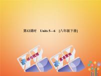 湖南省2018年中考英语总复习第一篇教材过关八下第12课时Units5_6教学课件人教新目标版