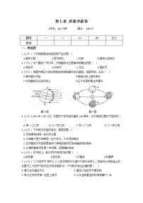 2022年华师大科学七上第七单元地月系质量评估卷