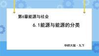 九年级下册1 能源和能源的分类评优课ppt课件