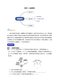 专题12 电路探究-【赢在中考】中考科学二轮复习压轴题（浙江专用）