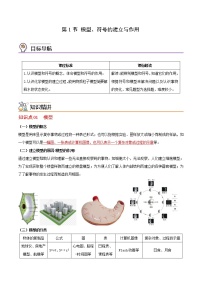 初中科学浙教版八年级下册第2章 微粒的模型与符号第1节 模型、符号的建立与作用练习题