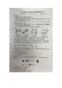 浙江省宁波市江北区五校2023-2024学年九年级上学期期中检测科学试题