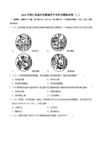 2024年浙江省温州市鹿城区中考科学模拟试卷（三）