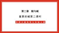 初中科学华东师大版（2024）九年级上册3 重要的碱优秀ppt课件