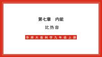 初中科学华东师大版（2024）九年级上册2 比热容一等奖ppt课件