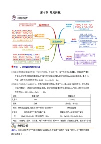 初中科学浙教版（2024）九年级上册第4节 常见的碱同步训练题