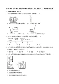 浙江省杭州市萧山区八校2024-2025学年九年级上学期11月期中科学试题