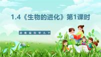 初中科学浙教版（2024）九年级下册第 4 节 生物的进化优质ppt课件