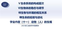 11.动物（人）的生殖-2025年中考科学浙江省统考专题模块复习课件