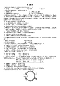 科学八年级上册（2024）第1节 感觉世界练习