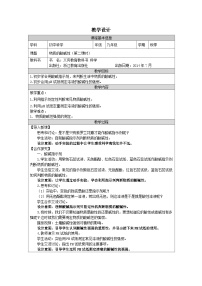 浙教版（2024）九年级上册物质的酸碱性教学设计