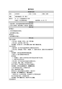 浙教版（2024）九年级上册物质的酸碱性教案