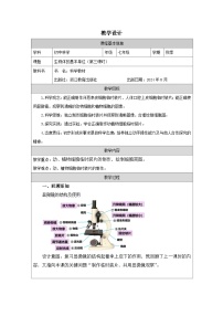 初中科学浙教版（2024）七年级上册（2024）生物体的基本单位教案设计