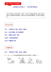 化学实验与探究题二（5个考点）-2021年中考科学（浙教版）重难点、易错点复习练习（教育机构专用）