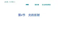初中物理教科版八年级上册4 光的折射习题ppt课件