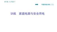 初中物理粤沪版九年级下册第十八章 家庭电路与安全用电综合与测试评课ppt课件