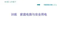 初中物理粤沪版九年级下册第十八章 家庭电路与安全用电综合与测试评课ppt课件