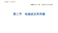 初中物理苏科版九年级全册第十七章 电磁波与现代通信电磁波及其传播课文配套ppt课件