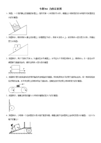 初中物理人教版八年级下册第七章 力7.1 力当堂检测题