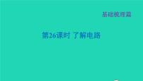 福建省2021年中考物理一轮复习第26课时了解电路基础知识梳理课件