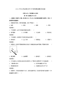 2021年江苏省淮安市中考物理真题及答案