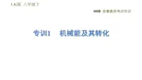 鲁教版 (五四制)八年级下册第三节 机械能及其转化教课ppt课件