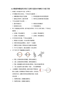 北师大版八年级下册四、眼睛和眼镜精品复习练习题