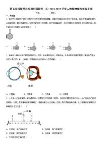 初中物理人教版八年级上册第五章 透镜及其应用综合与测试练习