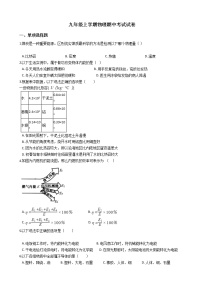 2021年河北省秦皇岛市九年级上学期物理期中考试试卷