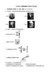 2021年广东省深圳市九年级上学期物理期中适应性考试试卷