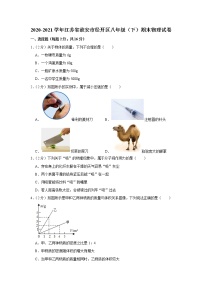 2020-2021学年江苏省淮安市经开区八年级（下）期末物理试卷