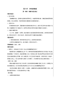 沪科版八年级全册第六节 神奇的眼睛教案