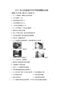 2021年山东省临沂市中考物理模拟试卷