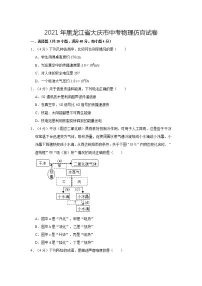 2021年黑龙江省大庆市中考物理仿真试卷