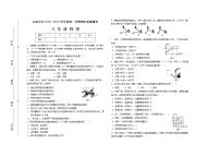 河北省秦皇岛市山海关区2018-2019学年八年级上学期期末考试物理试题