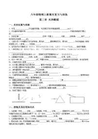 2021八年级物理上册期末复习与训练(2)